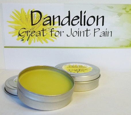 All Natural Wildharvested Dandelion Salve-dandelion salve, arthritis salve, arthritis relief, joint relief, joint cream, natural dandelion salve, arthritis cream
