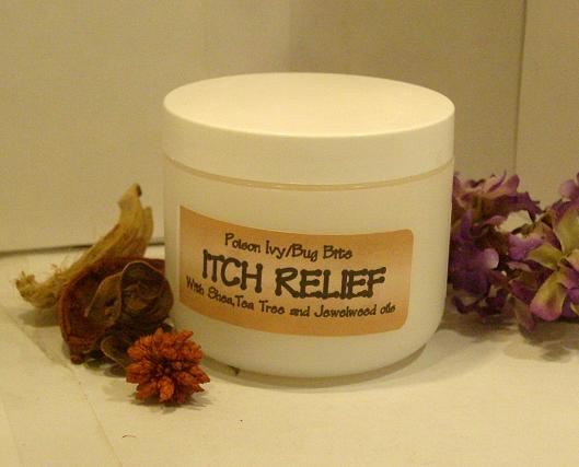 ITCH RELIEF- Jewelweed Poison Ivy /Bug Bite Cream  4oz-jewelweed, poison ivy relief, jewelweed cream, itch relief, poison ivy cream, jewel weed poison ivy, poison ivy