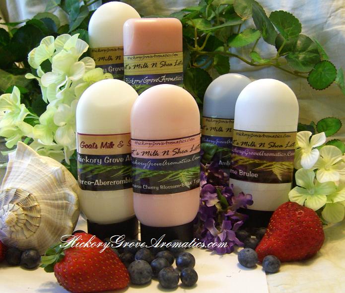 2 oz Goat's Milk & Shea Scented Lotion-body lotion, moisturizing lotion, handmade lotion, scented lotion, goats milk lotion,shea lotion